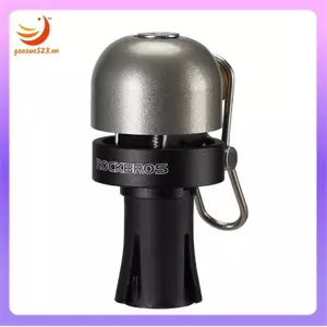 Sừng xe đạp Decibel cao chống nước Chuông xe đạp đường trường Chuông xe đạp 18-25mm Tay lái cắm Đen + Bạc