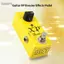 Guansfs Đàn Guitar XP Bàn Đạp Tăng Áp Điện Hiệu Ứng Thực Sự Bỏ Qua Vỏ Hợp Kim Kẽm DC 9V 6.35 Mm Giao Diện Đầu Vào/Đầu Ra mini Effector