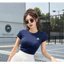 Áo ngắn tay chơi thể thao, áo cotton trơn chơi Pick, Pickleball Golf Tennis, cầu lông ....
