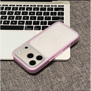 Ốp lưng chống sốc viền đầy màu sắc 2 TRONG 1 cho iPhone 17 16E 15 14 Plus 13 12 11 Pro Max Clear Matte Soft Candy Cover Funda