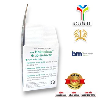 Hakaphos 30-10-10+TE – Bung đọt mạnh, lá xanh dày, cây phục hồi nhanh