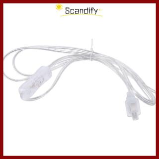 [COD] 2 Dây nguồn công tắc cắm trong suốt, Dây đèn trong suốt 2 lõi cao su bạc 1,8 mét có công tắc, Cáp kết nối nguồn thiết bị gia dụng trong suốt bằng đồng Pvc