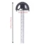 Thước đo góc WANYEDI, Thước góc mộc 12 Inch 0-180 độ, Thước đo góc mộc màu bạc có thể điều chỉnh bằng thép không gỉ có thể điều chỉnh Độ bền chế biến gỗ vuông