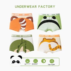 Bán buôn đồ lót Cotton nguyên chất cho bé trai lớp A