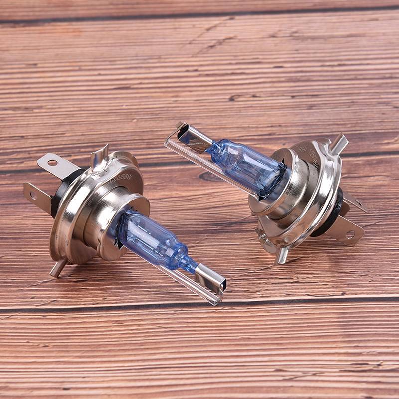 [DASK] 2 Chiếc Siêu Sáng 35 / 55w Xe H4 Đèn Halogen Ổ Cắm Bóng Đèn Pha Tự Động