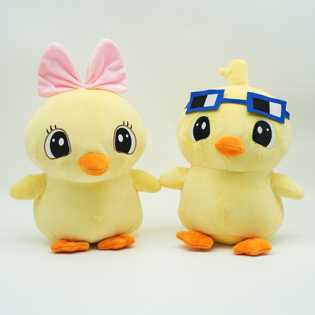 SQ5 Lớn Quack Plushie Hoạt Hình Dễ Thương Cotton Đồng Hành Búp Bê Gối Mềm QS5