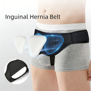 Thắt lưng hỗ trợ thoát vị bẹn với 2 miếng nén tháo rời, dùng cho thoát vị đơn/đôi hoặc thể thao
