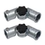 Khớp nối bánh răng tựa lưng nhiều góc Yoo cho ghế gấp di động Đường kính 26Mm