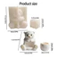 PPY Hình Khuôn Silicon Chịu Nhiệt Cho Xà Phòng Handmade Trang Trí Chậu Hoa Điêu Khắc Thạch Cao Và Nhựa Dính