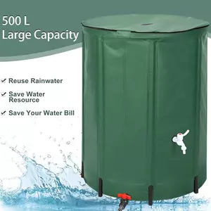 Bình Chứa Nước Mưa Bộ Sưu Tập Nước Thùng 26 Gallon PVC Gấp Mưa Bộ Sưu Tập Thùng Nước Bắt Hộp Đựng Hệ Thống shopidaevn
