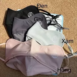 Khẩu Trang Vải Băng Lụa UPF 50+ Cao Cấp Chống Nắng Chống Tia UV Tốt Che Chắn Mặt Dùng Cho Nữ