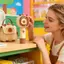 Quạt Mini cầm tay Capybara Quạt cầm tay Capybara Quạt USB 5 cấp | Dụng cụ làm mát cầm tay có thể sạc lại cho shop du lịch gia đìnhidaevn