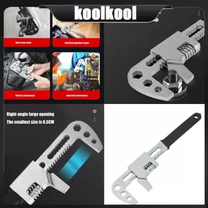 Kool F Loại Mở Lớn Hướng Dẫn Sử Dụng Cờ Lê Cờ Lê Tay Có Thể Điều Chỉnh Cờ Lê Đa Năng Cờ Lê Hệ Thống Nước Cờ Lê