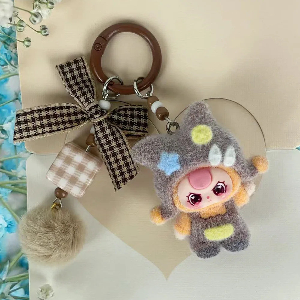 Plush Doll Keychain Soft Backpack Pendants Car Hanging Ornaments