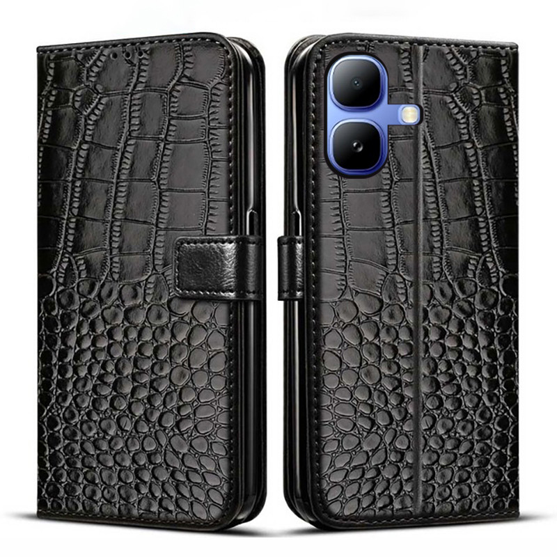 Dành Cho Infinix Smart 20 X6840 Ốp Lưng Ví Đựng Thẻ Đứng Từ Tính Lật Da Bao Da Dành Cho Infinix Smart20 Vỏ Điện Thoại