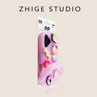 Ốp điện thoại di động có lỗ dễ thương hoạt hình cho iPhone17 16 15 14 13 12 Pro Max chống sốc bảo vệ camera chống rơi mềm