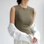 Áovest yếm nữ bằng cotton cổ tròn, nhiều màu sắc, thiết kế không tay
