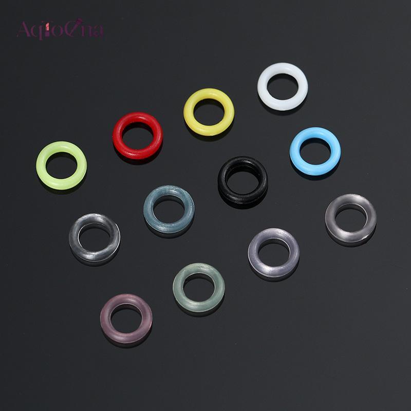 AqToCna - Bộ 10 Bông Tai Nhỏ Nhiều Màu Sắc Từ Nhựa, Phù Hợp Làm Quà Tặng Cho Bé Gái Và Phụ Kiên Thời Trang Đơn Giản