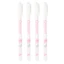 BEABOUT 4 Bút đánh dấu màu trắng, Bút đánh dấu lớp lót mịn gói đơn 6.1 inch, Dễ dàng cầm chính xác Nib Trắng sắc tố mực nghệ thuật Bút đánh dấu thủ công DIY