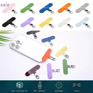 Kẹp vá dây điện thoại SAIA, Gioăng đa năng siêu mỏng, Thay thế TPU 360 ° Kẹp dây treo xoay