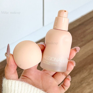 PASSIONAL LOVER Kem nền Kem nền dạng lỏng không bong tróc 4.0 Lớp trang điểm nền vừa vặn Che giấu khuyết điểm và bền màu mãi mãi