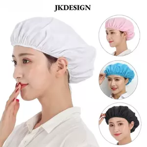 Mũ Đầu Bếp JKDesign - Co Dãn Chống Bụi, Thoáng Khí, Phù Hợp Cho Nhà Máy Thực Phẩm