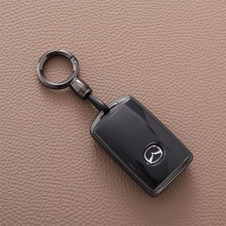3 / 4 Nút TPU Chìa Khóa Xe Ô Tô Vỏ Fob Giá Đỡ Cho Xe Mazda 3 Alexa CX-30 CX30 CX5 CX 5 CX-5 CX8 CX9 CX4 2019 2020 Phụ Kiện