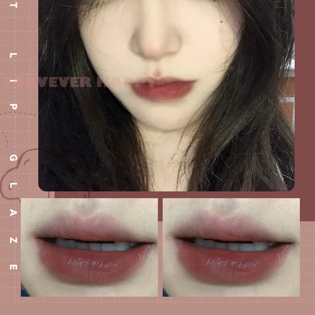 Son môi bùn mịn màng - Son Tint màu mềm không thấm nước để trang điểm hàng ngày