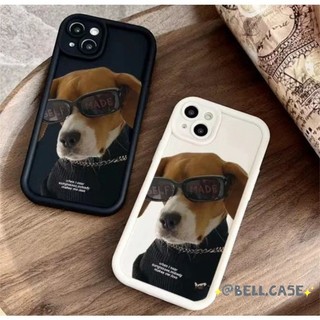 Dành Cho IPhone17 16 15 14 13 12 11ProMax X XR XSMax 7Plus Kính râm chó tinh lỗ điện thoại di động