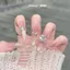 Sweet Ice Plum Premium Ice Trong Suốt Bột Mắt Mèo Nhấp Nháy Extravagant Cưới Cô Dâu Móng Tay Handmade Làm Móng Tay Đeo Móng Tay
