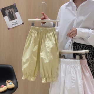 Bé Gái 2026 Mùa Hè Cotton Quần Đơn Giản Quần Muỗi Trẻ Em Quần Dài Mắt Cá Chân