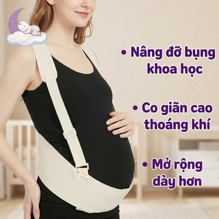Đai hỗ trợ bụng cho bà bầu thoáng khí có thể điều chỉnh Hỗ trợ lưng Hỗ trợ bà bầu