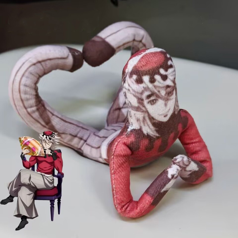 26cm Anime Demon Slayer Zenitsu Giyu Doma Cosplay Sang Trọng Búp Bê Trừu Tượng Chuột Hình Toàn Thân Dây Đồng Hồ Đồ Chơi Có Thể Đặt Ra