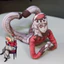 Demon Slayer Zenitsu Agatsuma Đồ Chơi Búp Bê Nhồi Bông Hình Dạng Xoắn Dây Sắt Bộ Xương Di Động Chân Chuột Sang Trọng Hình Trang Trí Phòng