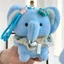 Rytanda Mô Phỏng Dễ Thương Voi Sang Trọng Đồ Chơi Cho Bé Trai Bé Gái Voi Móc Khóa Mềm Đầy Động Vật Búp Bê Mặt Dây Chuyền Trẻ Em Bạn Gái Túi Giáng Sinh Trang Trí Móc Khóa Quà Tặng Sinh Nhật