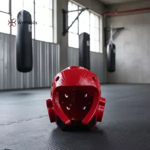 < WHPHous-t > Thiết bị bảo vệ đầu cho mũ bảo hiểm Kiboxing có thể điều chỉnh Taekwondo Nhẹ Võ thuật Sparring An toàn Đẹp