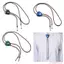 FF Dây da PU ngoài trời Bolo Tie Đóng cửa hợp kim Đá ngọc lam