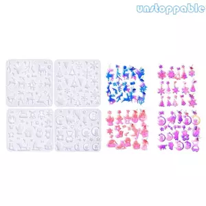 Unstop * Khuôn Silicon Thủ Công Cho Bông Tai Giáng Sinh Di Động DIY Tai Dụng Cụ Trang Sức