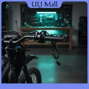 ULJ Sur Ron Light Bee Tay ga Xoay S X Tay cầm cao su bền Nâng cấp chống trượt Lắp đặt dễ dàng Phụ kiện xe máy Đi xe trơn tru.