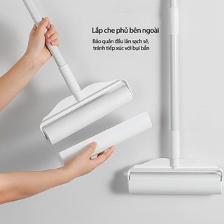 Cây Lăn Bụi Sàn Nhà 24cm-124cm Dụng Cụ Lau Sàn/ Mành Rèm Siêu Tiện Dụng