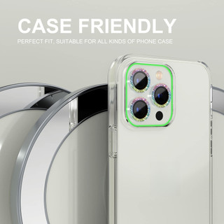 Miếng dán camera iPhone AR chống trầy trong suốt bảo vệ ống kính cho iPhone 17 Air 16 15 14 13 12 11 Pro Max