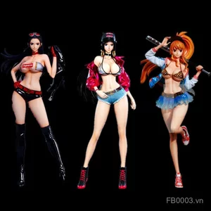One Piece Phố Phố Mặc Hợp Thời Trang Hoàng Hậu Robin Nami Hình Anime Cô Gái Đẹp Đồ Trang Trí Một Mảnh Hàng Hóa OXPB