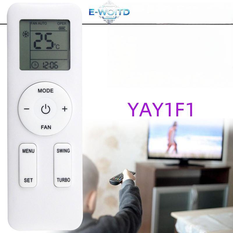 E-WOITD 1 Cái Cho Máy Điều Hòa GREE YAY1F1 YAY1F2 GWC12AAC-D3NNA1D / I GWC18AAD-D3NNA1D / Tôi Thay Thế YAY1FF Điều Khiển Từ Xa AC E-WOITD