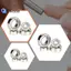 Vòng bi Mini 4 tốc độ cao Thay thế cho tay cầm khoan móng tay KUPA UPPOWER UP200 UG12 / SUG12 Đẹp