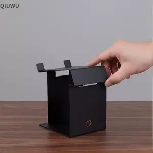 Giá đỡ loa kim loại QIUWU Heavy Duty MR5BT Braet để bàn có đế chống trượt cho văn phòng âm thanh tại nhà.