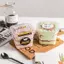 TRTR 50 Chiếc Cốc Tráng Miệng Bằng Nhựa Có Nắp 400ml Có Thể Tái Sử Dụng Cupcake Hộp Vuông Trong Suốt Đơn Món Tráng Miệng Hộp Kín Bánh Mousse Hộp Bảo Quản VN