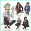 HT2 Dr.STONE Hình Đồ Chơi Mô Hình Acrylic Đứng Anime Tấm Giá Đỡ Chrome Senkuu Ishigami Trang Trí Nhà Bộ Sưu Tập Quà Tặng TH2