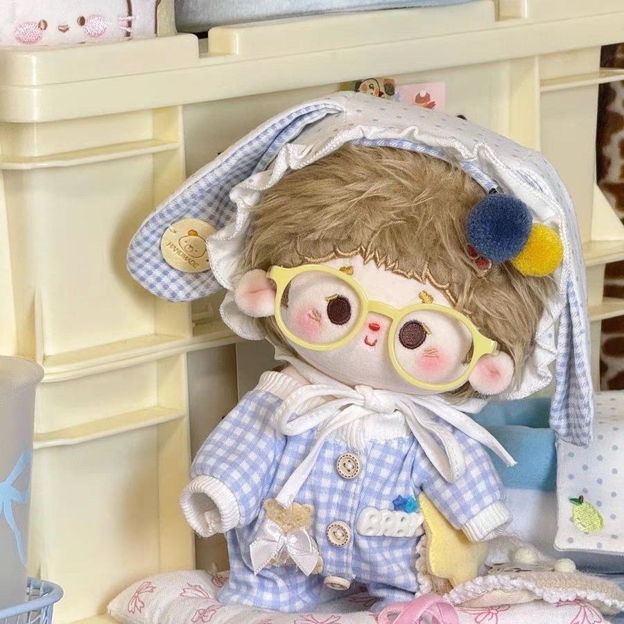 20cm Cotton Búp Bê Romper Gấu Dễ Thương Trang Phục Bộ Đồ Ngủ Bộ Không Thuộc Tính Sang Trọng Búp Bê Búp Bê Quần Áo