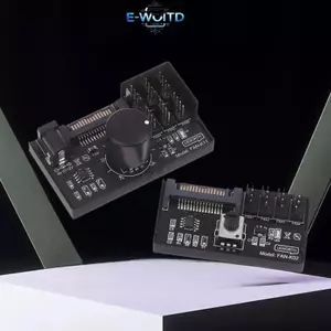 Bộ điều khiển tốc độ quạt SATA DC 4Pin E-WOITD, hub điều tốc 4/6 chiều cho NAS/máy chủ