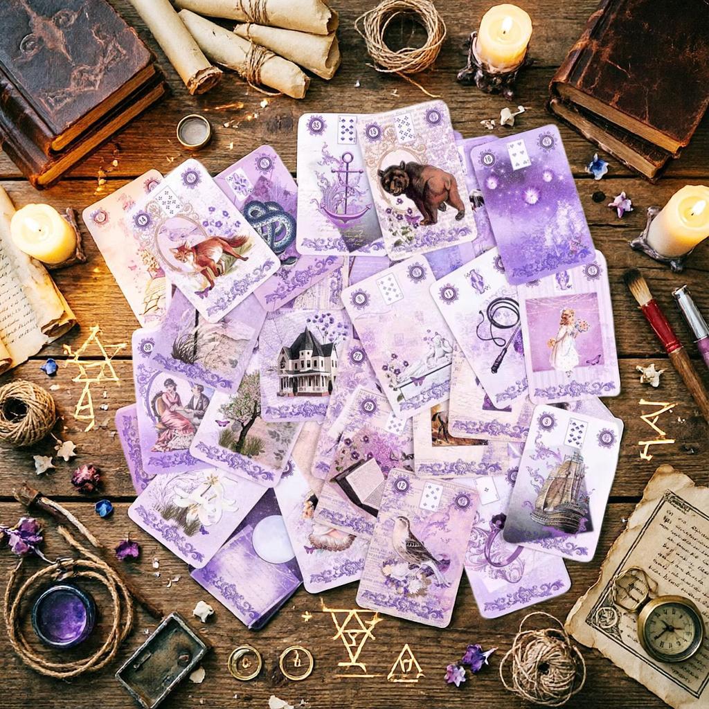 Oải Hương Lenormand Oracle Cards Trò Chơi Giải Trí Bán Chạy Cho Gia Đình Tập Hợp 39 Tờ sonlekvn